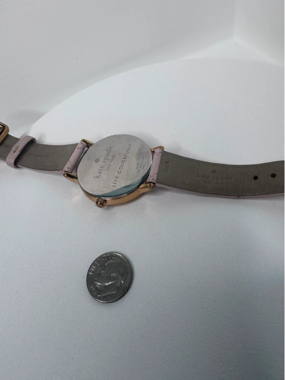 Kate Spade New York watch pink quilted - Picture 9 of 11